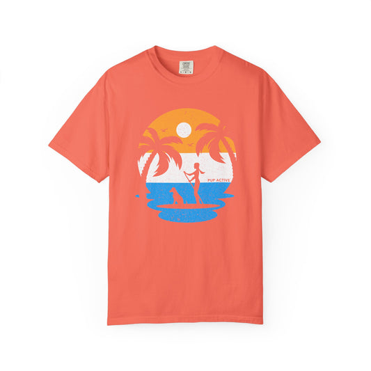 PUP ACTIVE - Sunset Paddle Unisex Tee