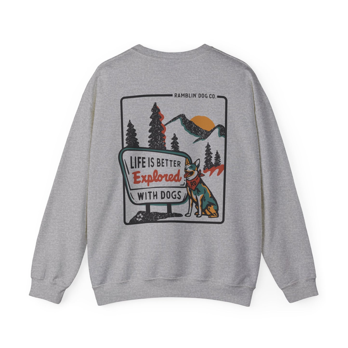 Explore with Dogs - Crewneck