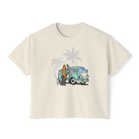 PUP ACTIVE - Van Life Crop Tee