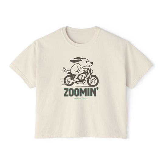 Zoomin' - Crop Tee