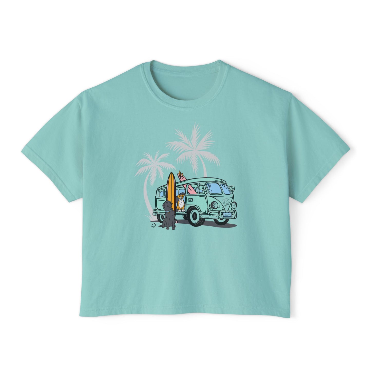 PUP ACTIVE - Van Life Crop Tee