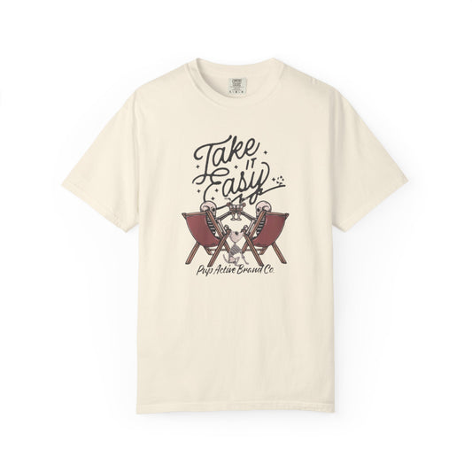 PUP ACTIVE - Take it Easy Unisex Tee