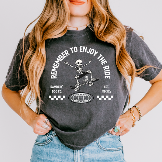 Enjoy the Ride - Crop Tee