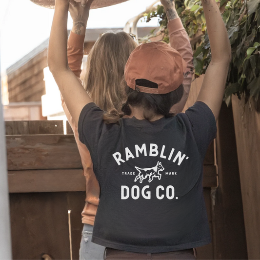 Ramblin' Dog Trademark - Crop Tee