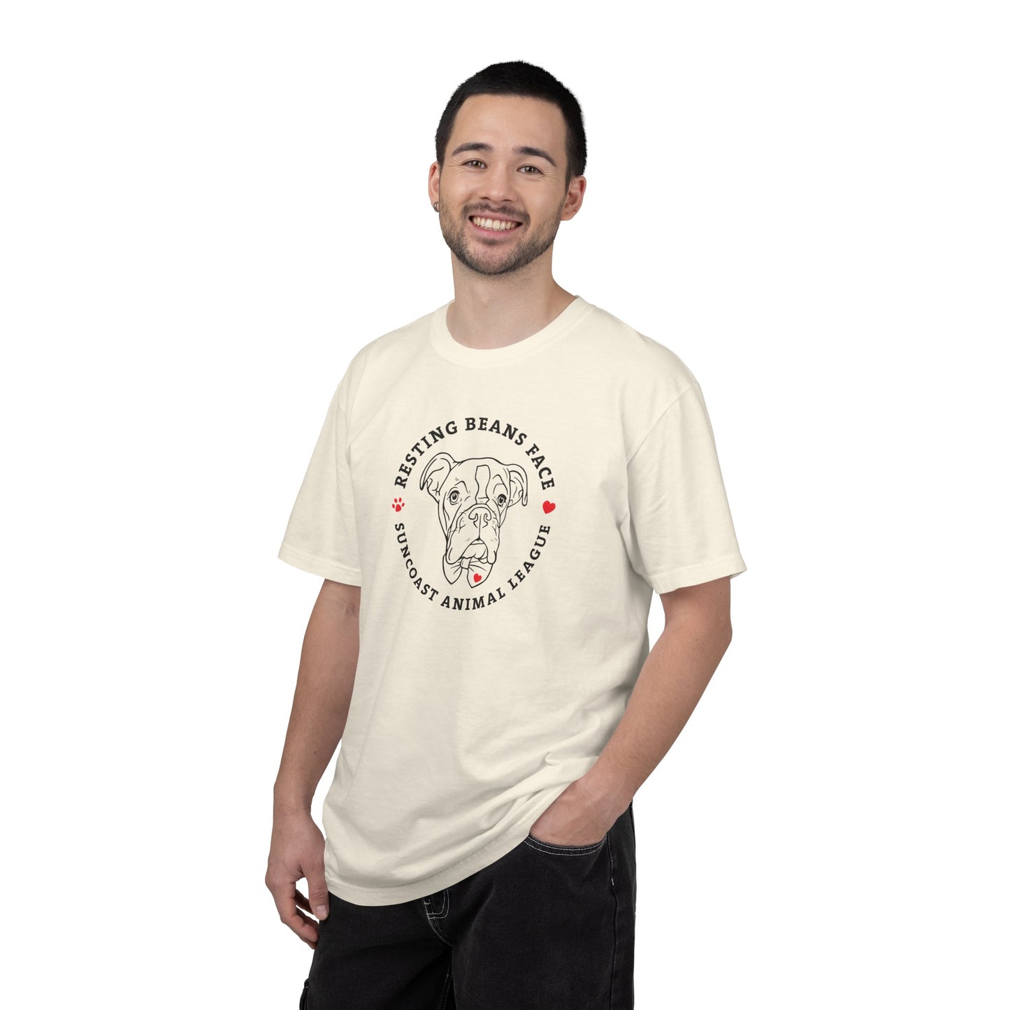 Resting Beans Face - Unisex Tee