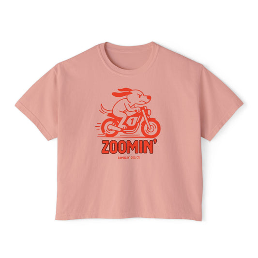 Zoomin' - Crop Tee