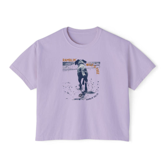 Wild & Free - Crop Tee