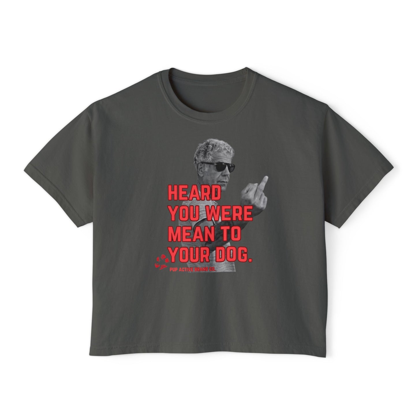 PUP ACTIVE - Bourdain Crop Tee