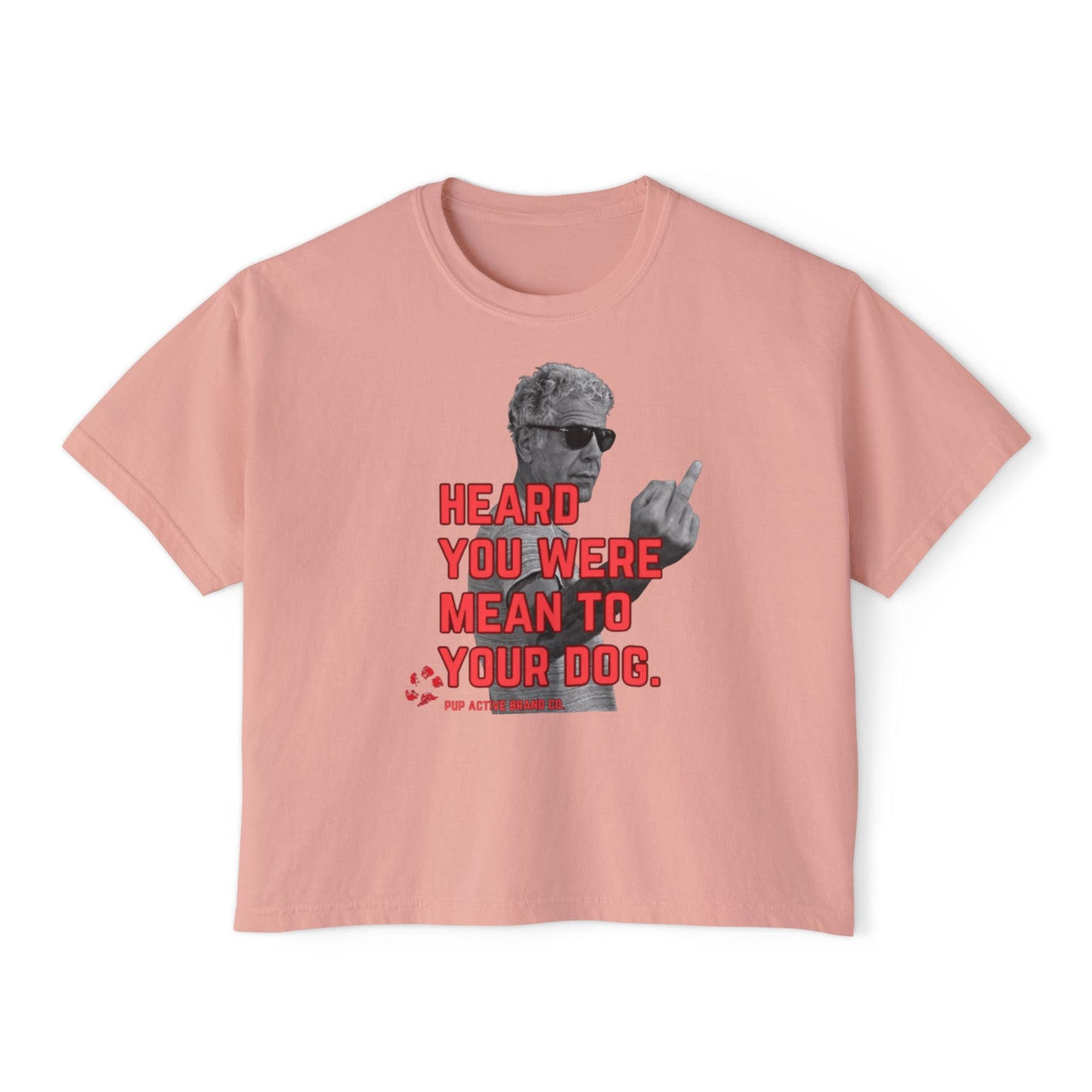 PUP ACTIVE - Bourdain Crop Tee