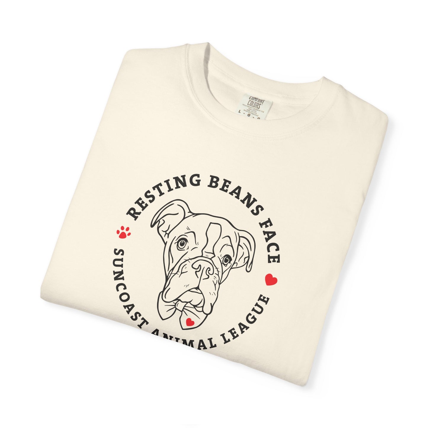 Resting Beans Face - Unisex Tee