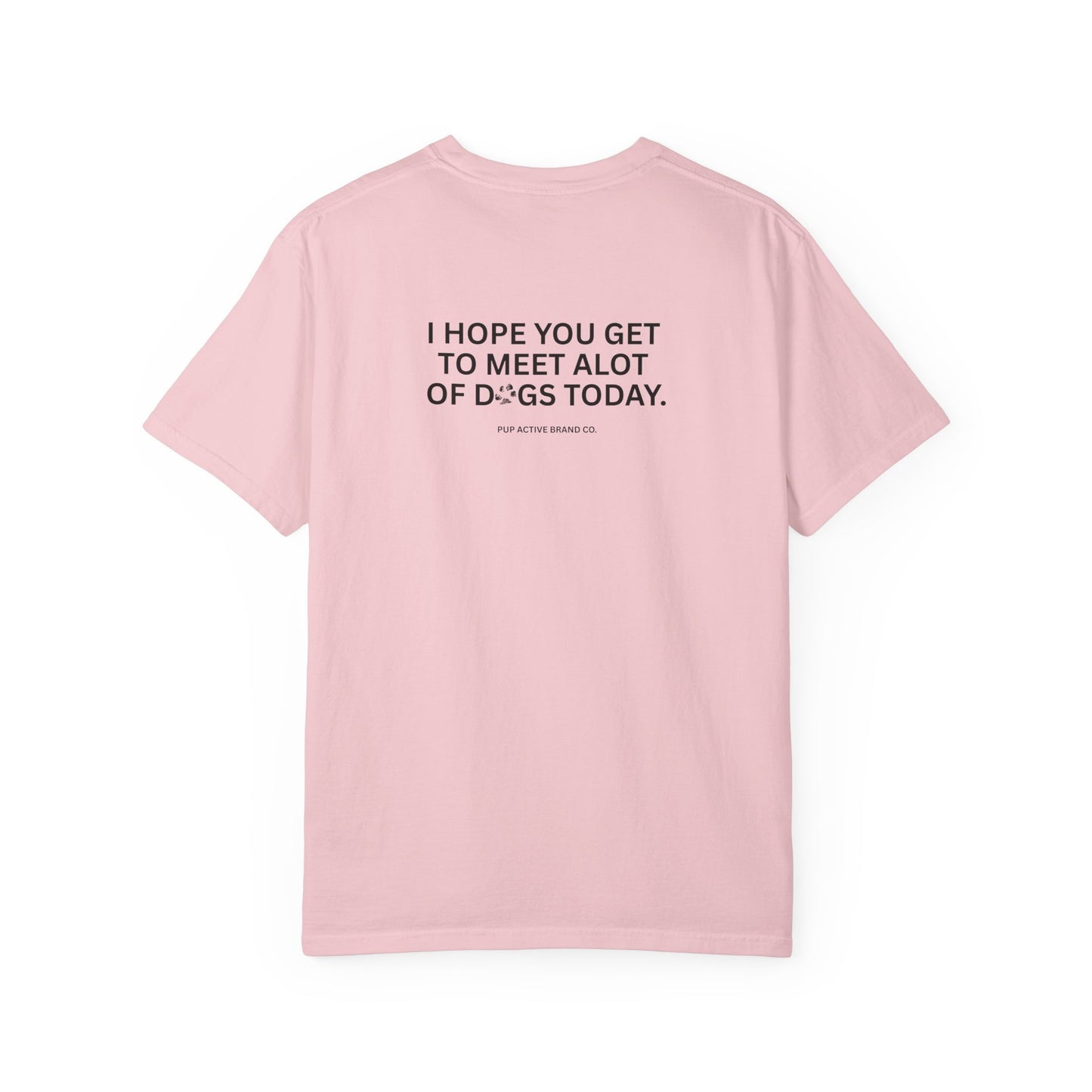 I Hope You Get To Meet Alot of Dogs Today - Unisex Tee