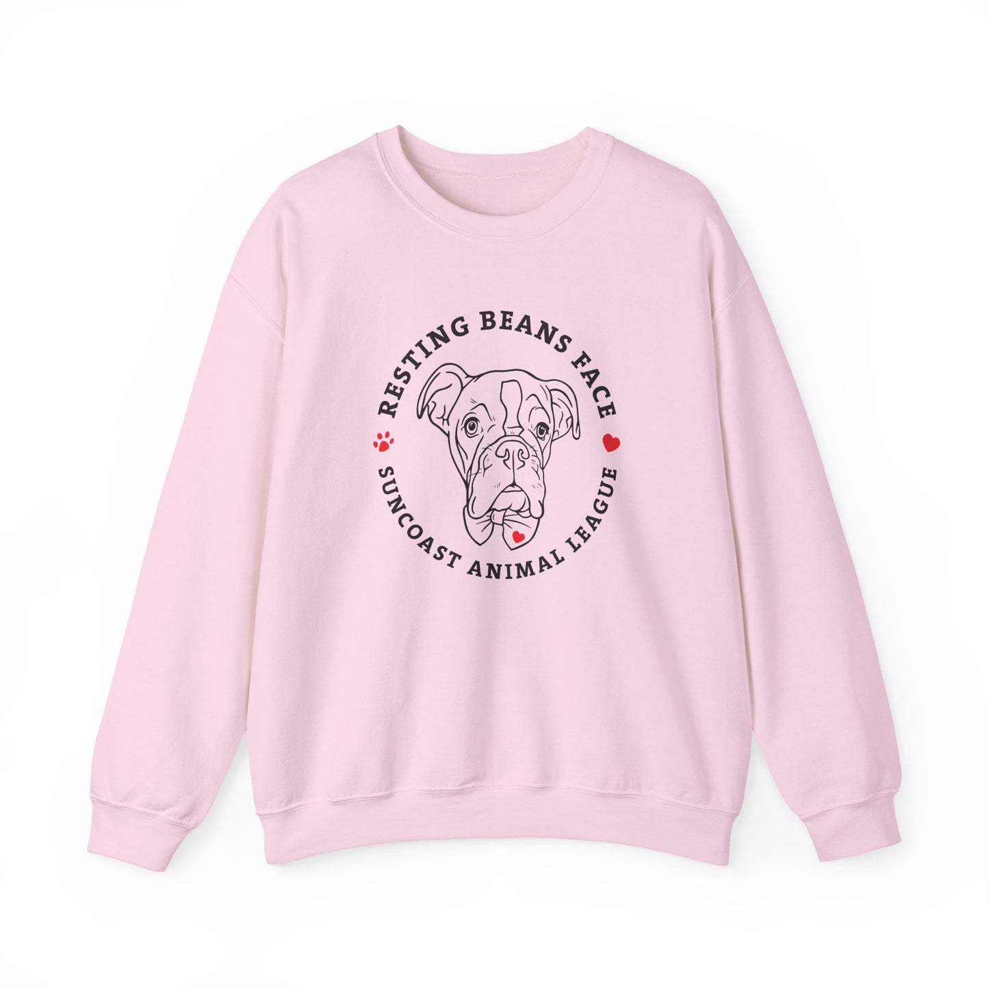 Resting Beans Face - Unisex Crewneck