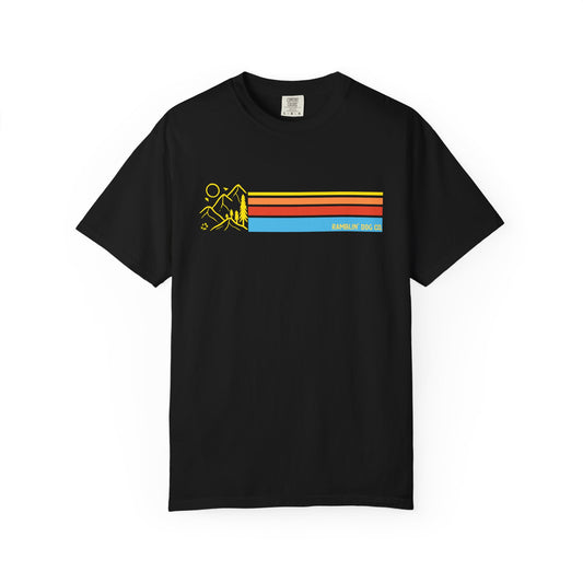 Retro Mountain Lines - Unisex Tee