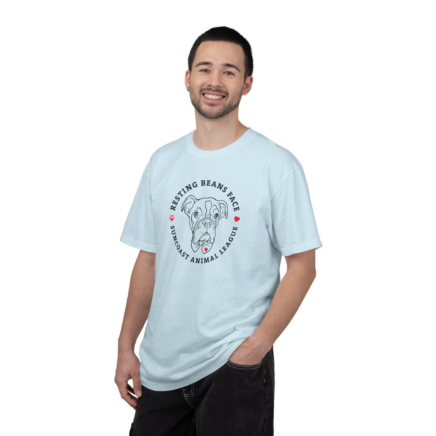 Resting Beans Face - Unisex Tee