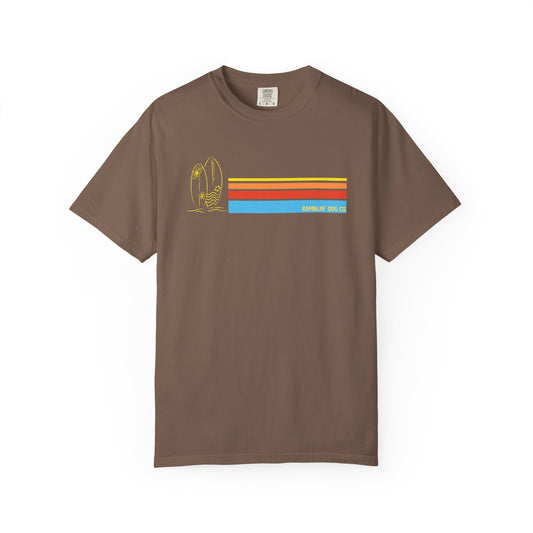 Retro Beach Lines - Unisex Tee