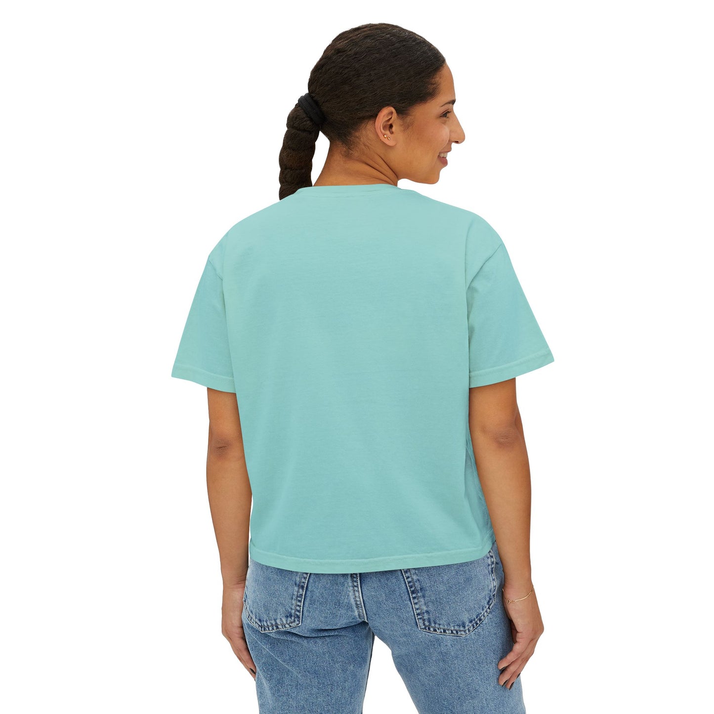 Resting Beans Face - Crop Tee