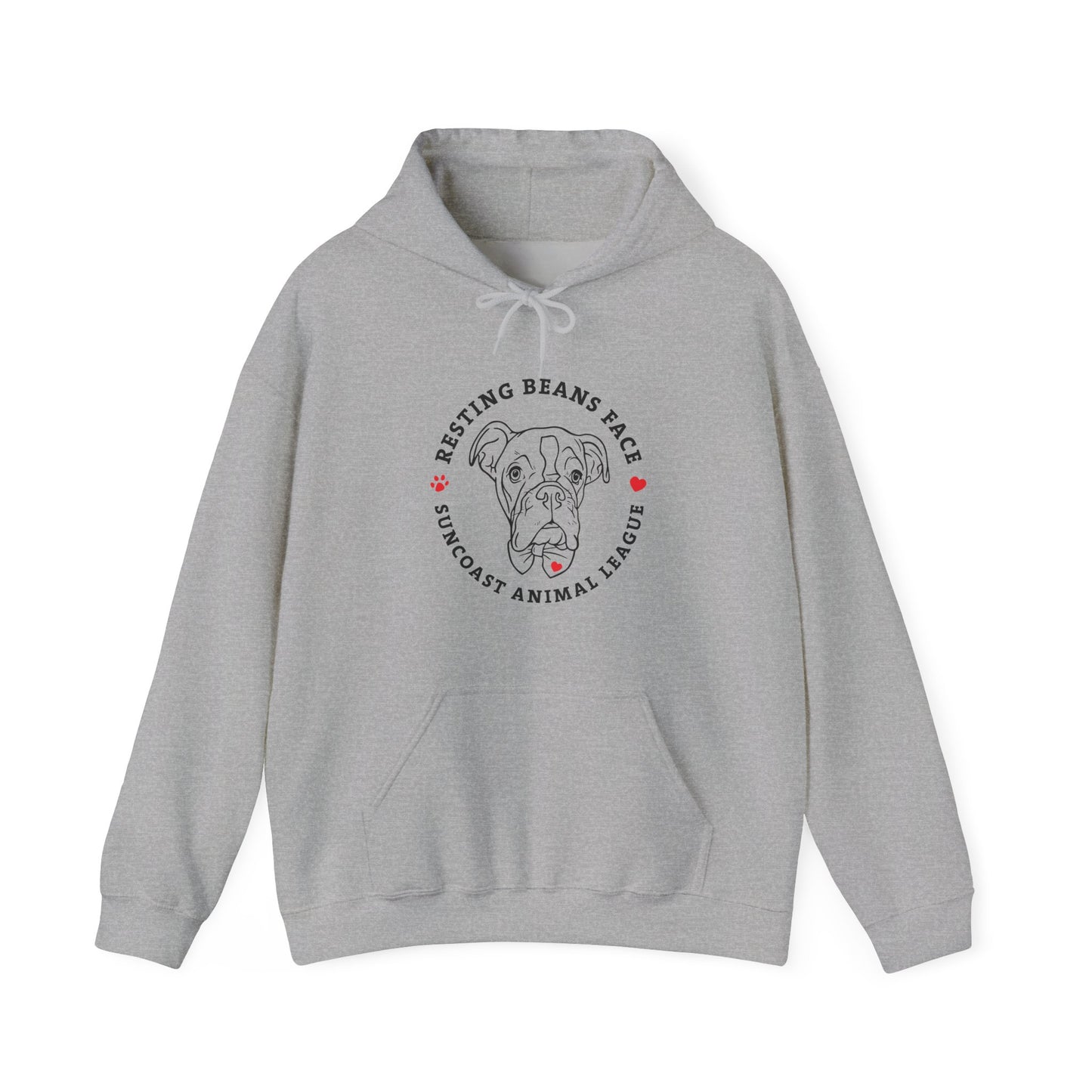 Resting Beans Face - Unisex Hoodie