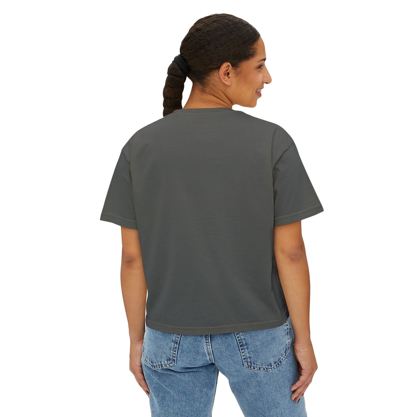 Resting Beans Face - Crop Tee