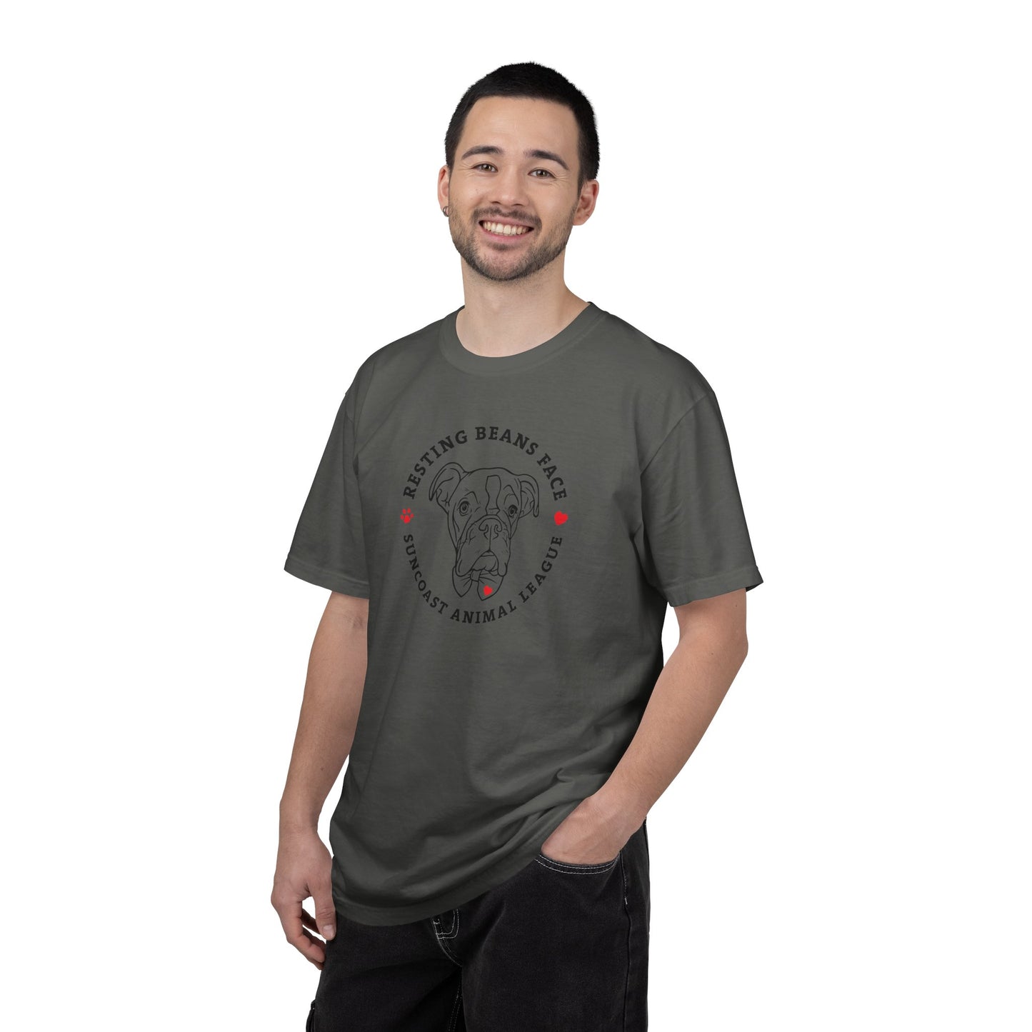 Resting Beans Face - Unisex Tee