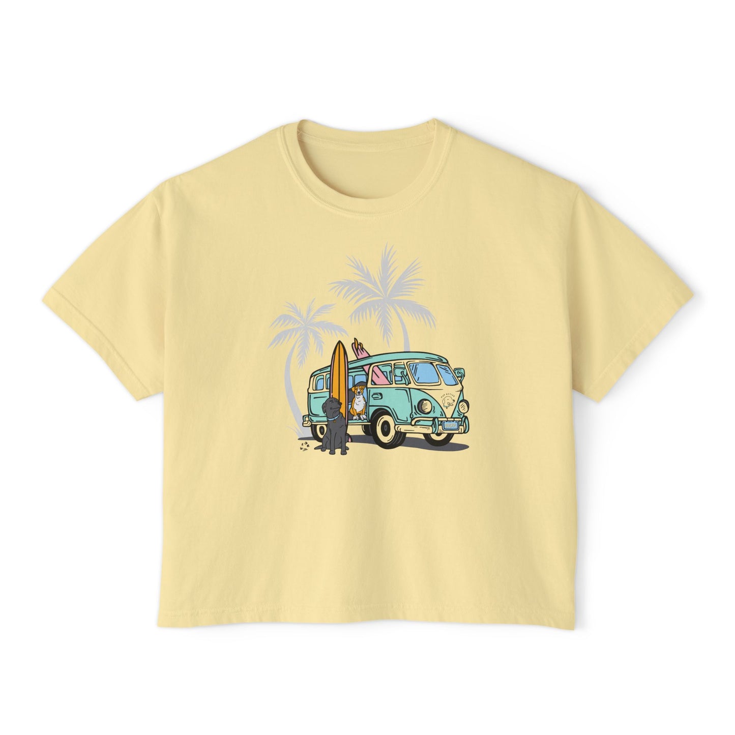PUP ACTIVE - Van Life Crop Tee