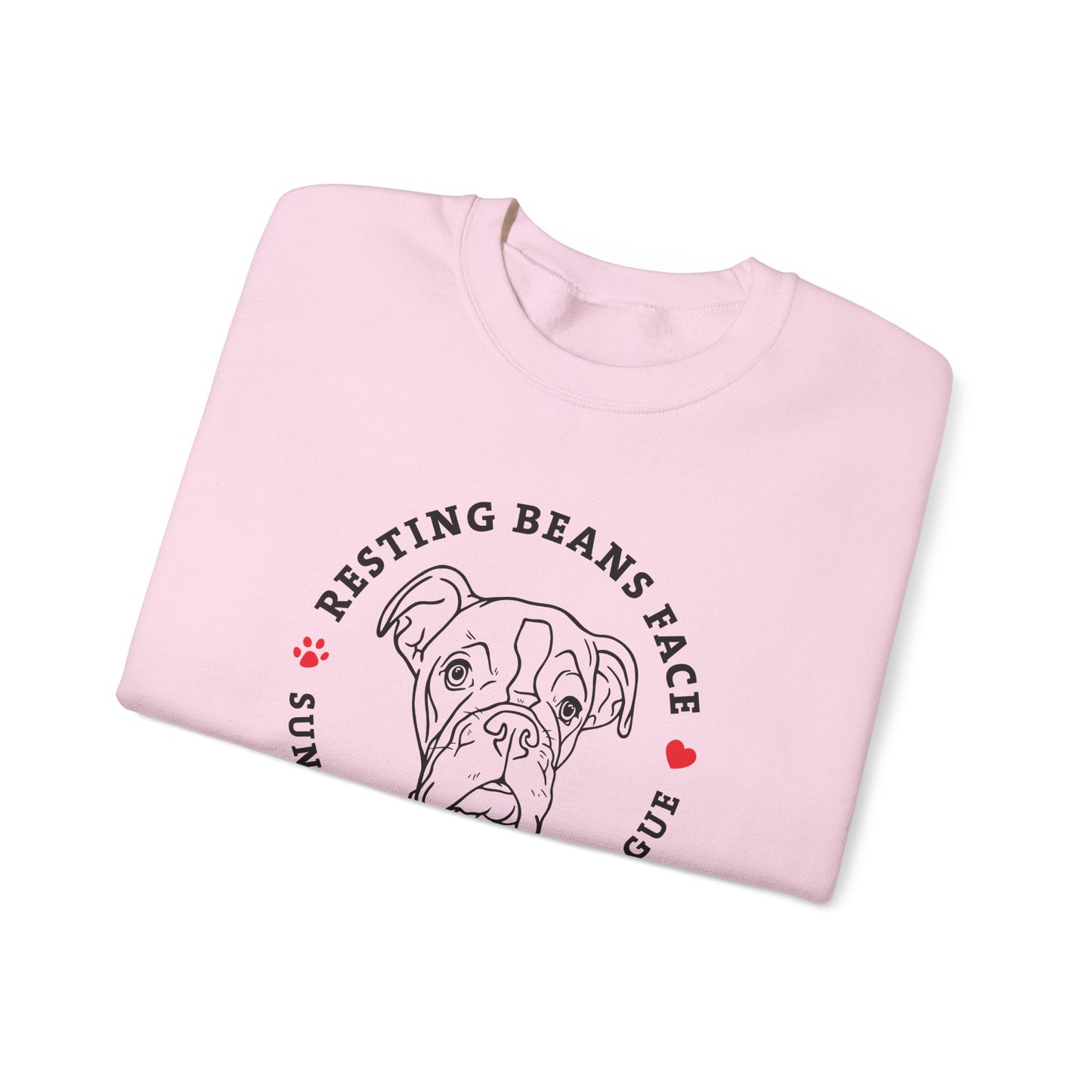 Resting Beans Face - Unisex Crewneck