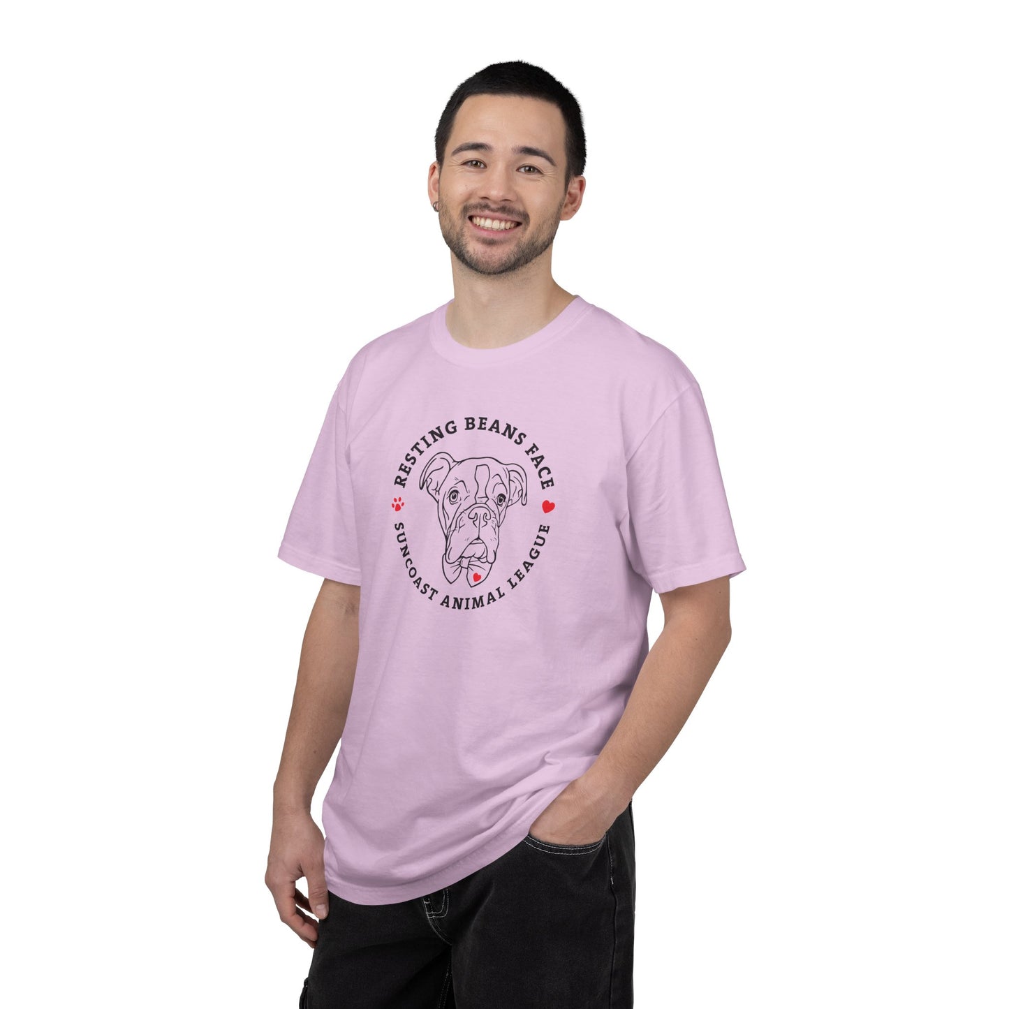 Resting Beans Face - Unisex Tee